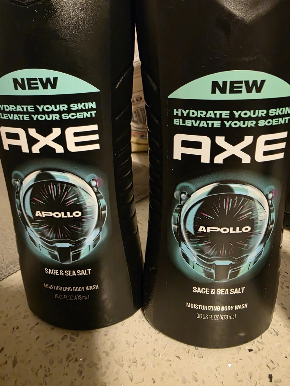 AXE Apollo Men’s Body Wash & Antiperspirant Set in Black/Teal